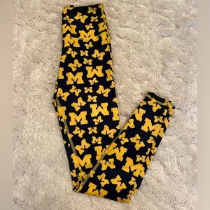 University of Michigan leggings